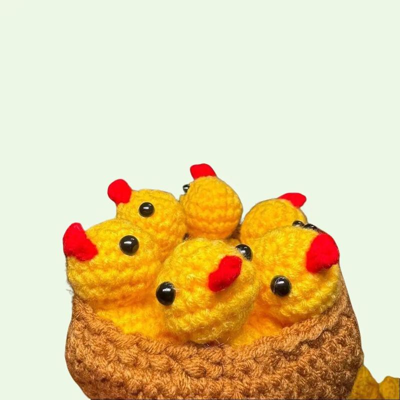 handmade crocheted ducks for decoration Decorative Ornaments Room Window