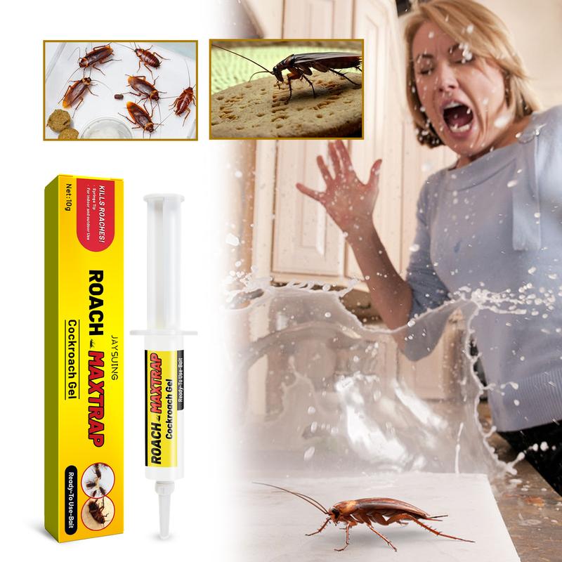 Ultimate Cockroach Gel Bait - Effective Pest Control Solution for Indoors & Outdoors | Targets American, German & More-vgx