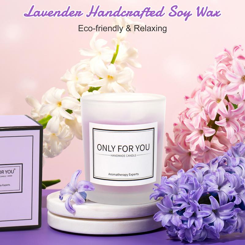 10pcs  Giftbox Set  for Women, Mom, Wife, Girlfriend, Sister, Her - Happy Birthday, Christmas, Lavender Gift Basket for Women, Valentine's Day, Mothers Day Gifts-Purple Rose Spa  Luxury  Gift Basket Set