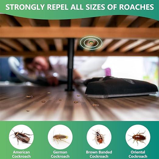 Roach Bait, Roach Killer Indoor Infestation, Natural Cockroach Repellent, Roach Killer, Roach Traps Indoor Outdoor, Quick Catch Roach Control-12P