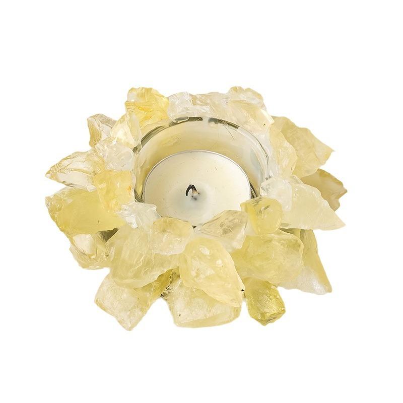 Radiant Beauty Illuminating Your Space - Crystal Candle Holder - 10cm Diameter - Decor xmas gift