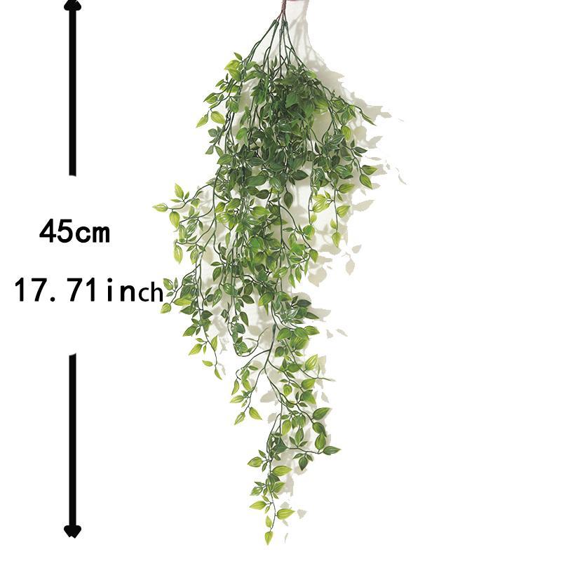 Artificial Ivy Leaf, 1 Count Fake Hanging Plant, Fake Flower Vine, Decorative Plant for Home Living Room Bedroom Dining Room Wedding Party