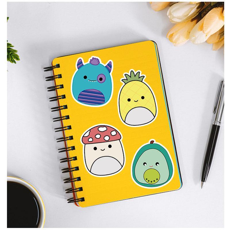 Cartoon Animal Series Sticker, 100pcs Kawaii Graffiti Cartoon Sticker, Decorative Sticker for Phone Case, Computer, Guitar, Bag, Water Cup, Scrapbook