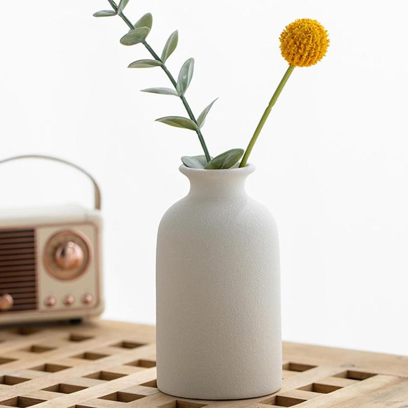 Ceramic Vase, Modern Simple Flower Arrangement Vase, Decorative Vase for Home Office Living Room