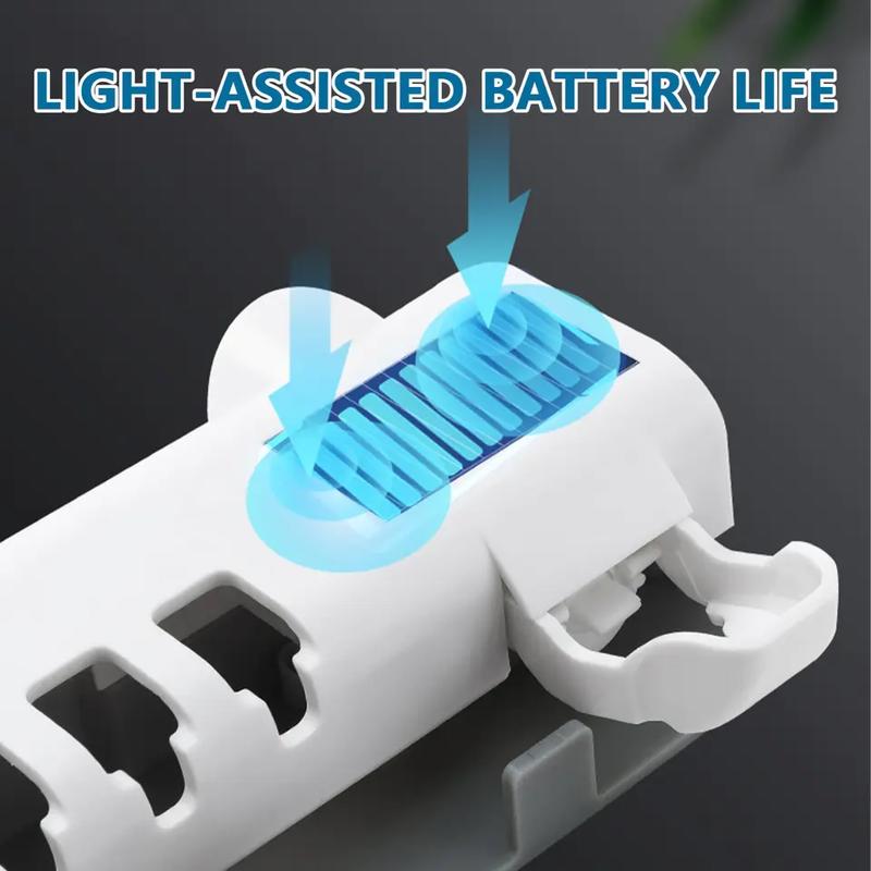 UV Light Sterilizer Toothbrush Holder Cleaner & Automatic Toothpaste Dispenser Pack Waterproof