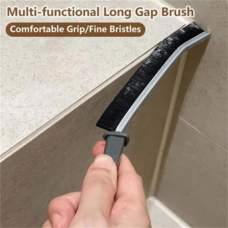 Kitchen Cleaning Brush, 3 Counts Multifunctional Hard Bristle Brush, Cleaning Tool for Bathroom, Kitchen Tile, Window, Door