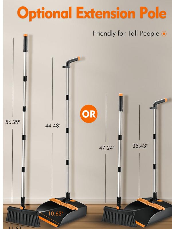 Efficient Cleaning with Steel Dustpan and 56.9