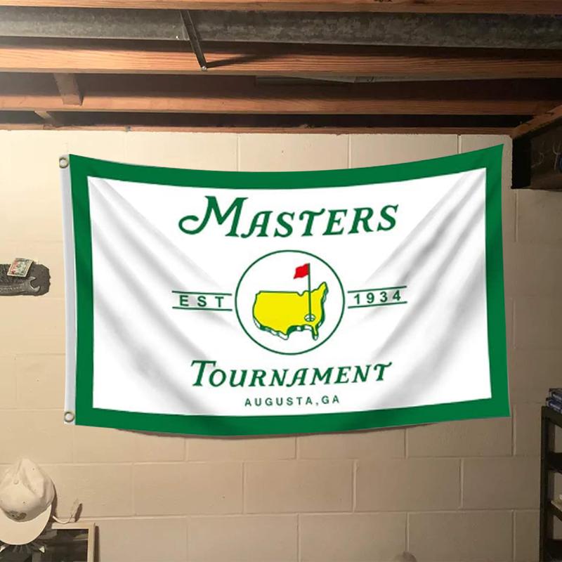 Master Flag 3x5ft for Master Golf Flag Funny Man Cave Wall Master Golf Banner for Room Indoor Outdoor Bedroom and College Dorm Decoration