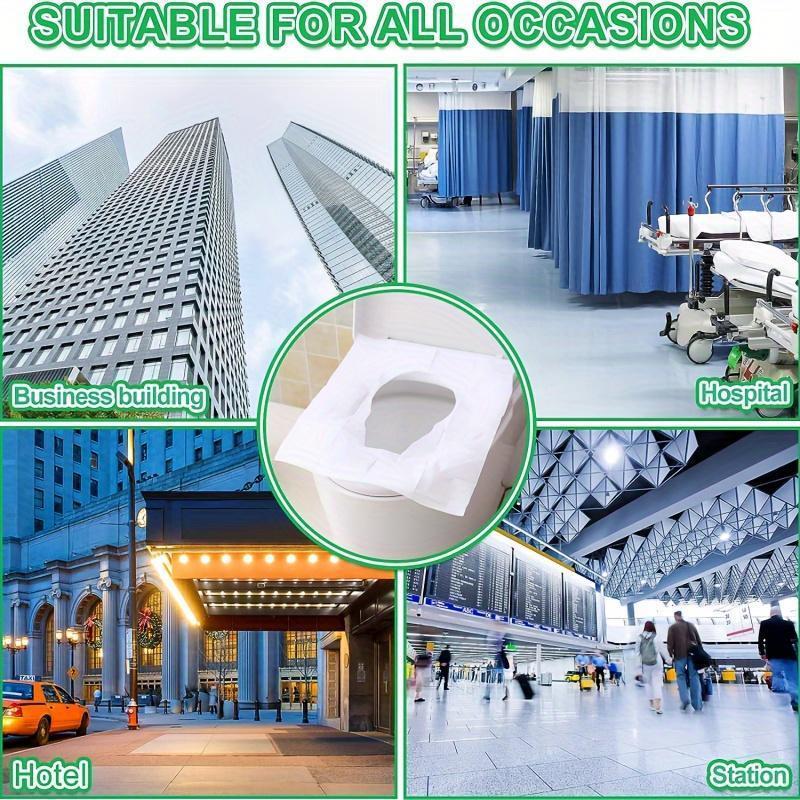 Disposable Toilet Seat Cover, 30pcs set Portable Disposable Toilet Seat Cover, Bathroom Supplies for Home and Hotel, Easy to Use Product