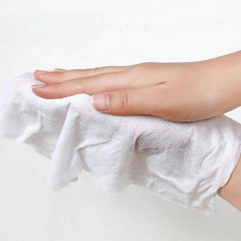 50pcs Disposable Hand Towel, Portable Compressed Non-woven Face Towel, Disposable Towel For Kitchen, Bathroom, Travel Use