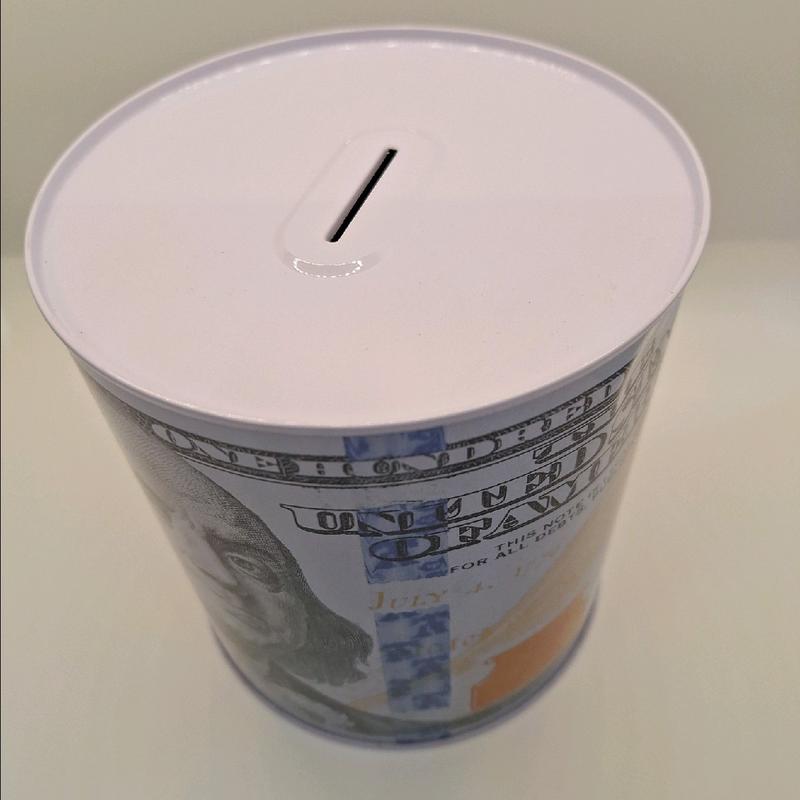 Tin Money Piggy Bank Savings 6