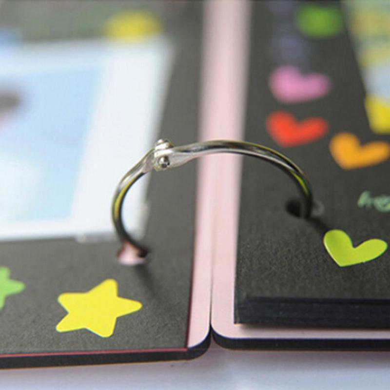 6 Inch DIY Photo Album, Heart Design DIY Photo Album, Gift for Family and Friends