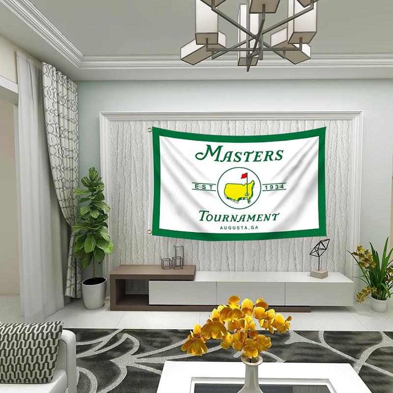 Master Flag 3x5ft for Master Golf Flag Funny Man Cave Wall Master Golf Banner for Room Indoor Outdoor Bedroom and College Dorm Decoration