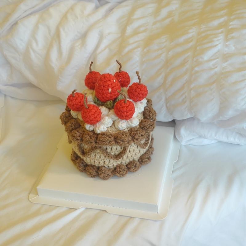 Crochet Birthday Cake