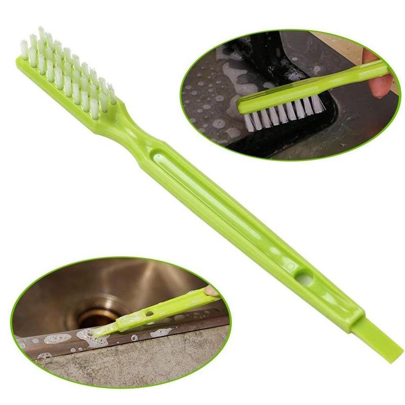 4pcs set Multifunctional Floor Cleaning Brush, Household Floor Scrub Brush With Handle For Bathroom Kitchen