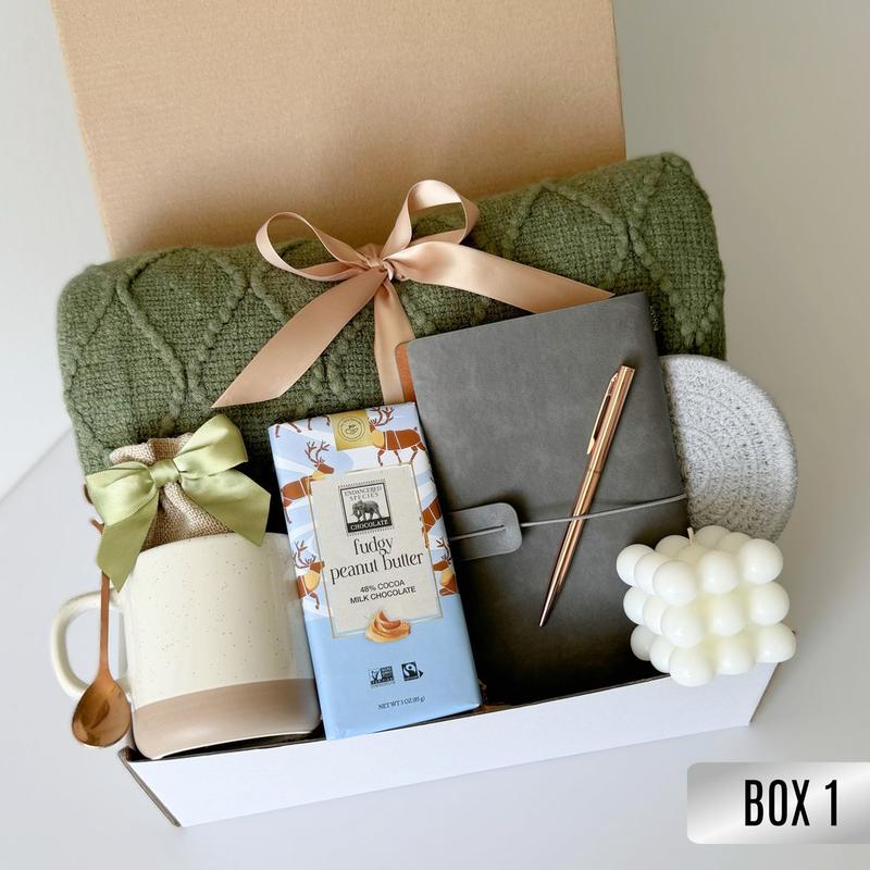 Christmas Care Package, Care package for men, Gift basket for men, Surgery care package for men, Thinking of you care package for men, Male get well soon basket | Christmas Trendy Gift Box