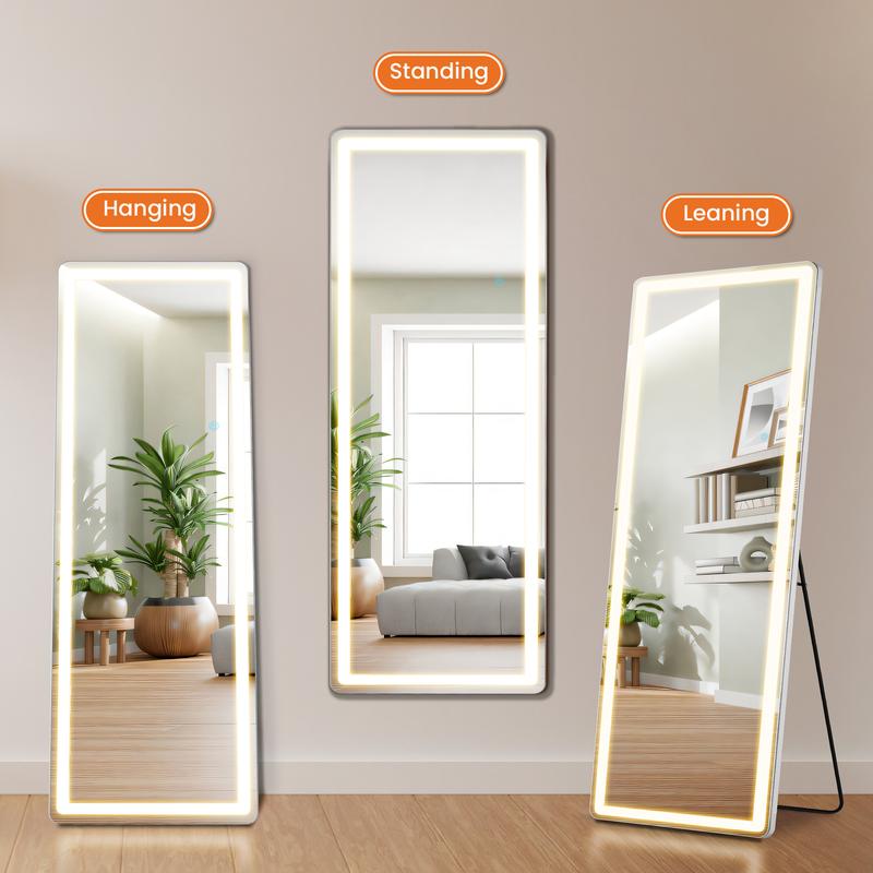 Full Length Mirror with LED Lights, 71