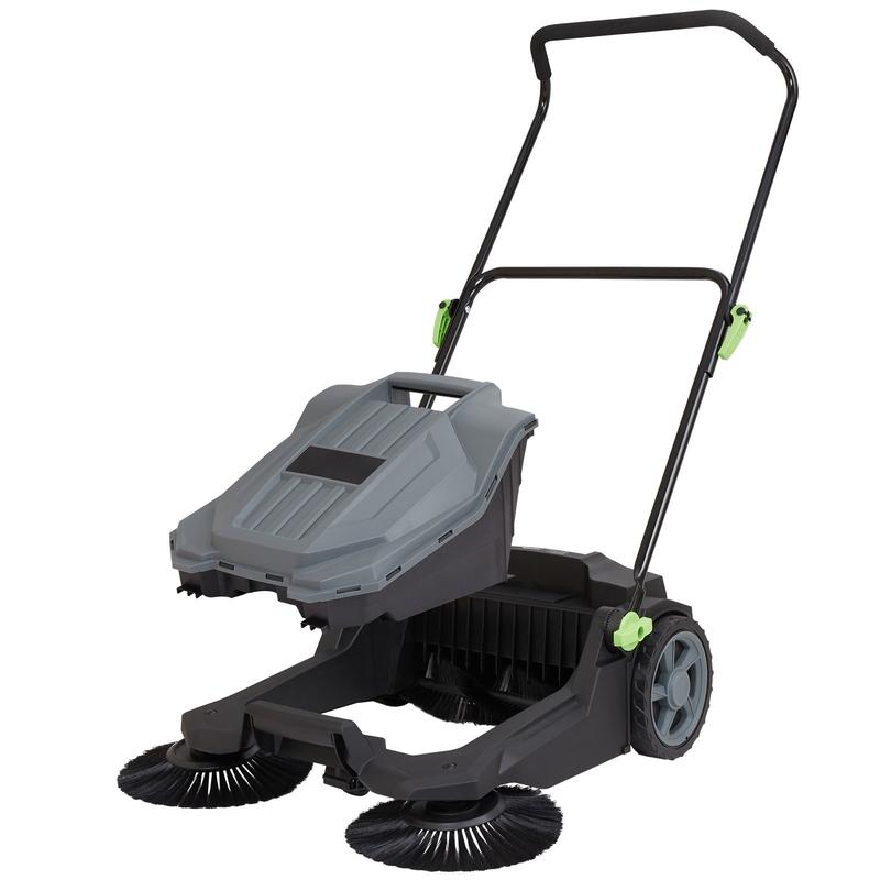 Walk-behind Hand Push Floor Sweeper, 25.6