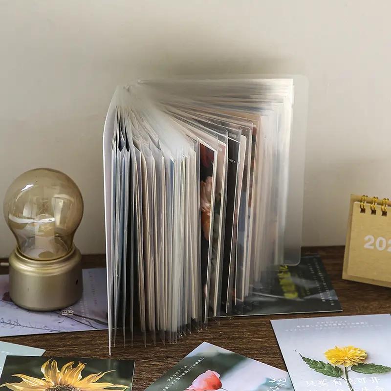 A6 Size Photo Album, 1 Count Large Capacity Storage Book For Postcard, Sticker, Picture, Artwork, Office Stationery & Supplies