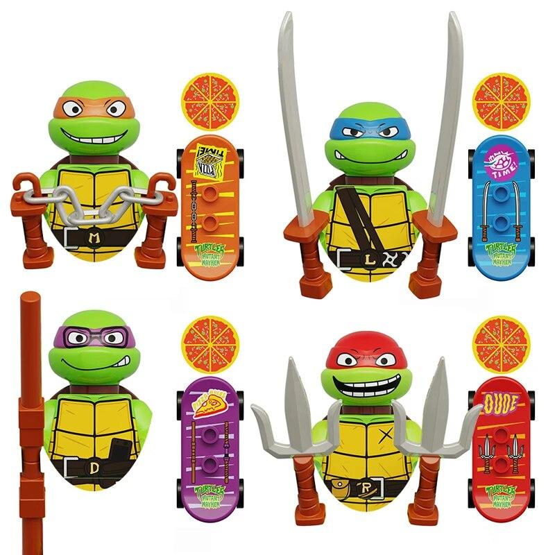 Custom Turtle Figures, Figurine Collectables, Cake Toppers, Cake Decorations, Action Figure