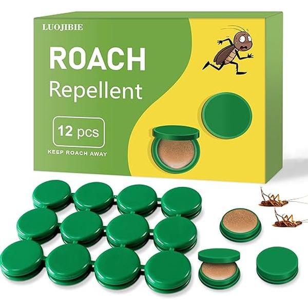 Roach Bait, Roach Killer Indoor Infestation, Natural Cockroach Repellent, Roach Killer, Roach Traps Indoor Outdoor, Quick Catch Roach Control-12P