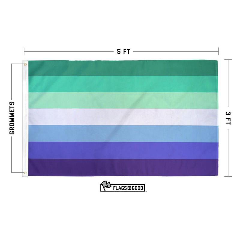 MLM (Men-Loving Man) Pride Flag