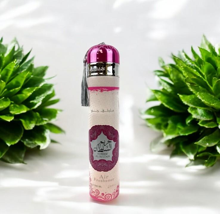 Ard Al Zaafaran | Hareem Al Sultan Air Freshener - 300ML Spray - Red Apples - Dark Chocolate Fragrance Aroma Bottle