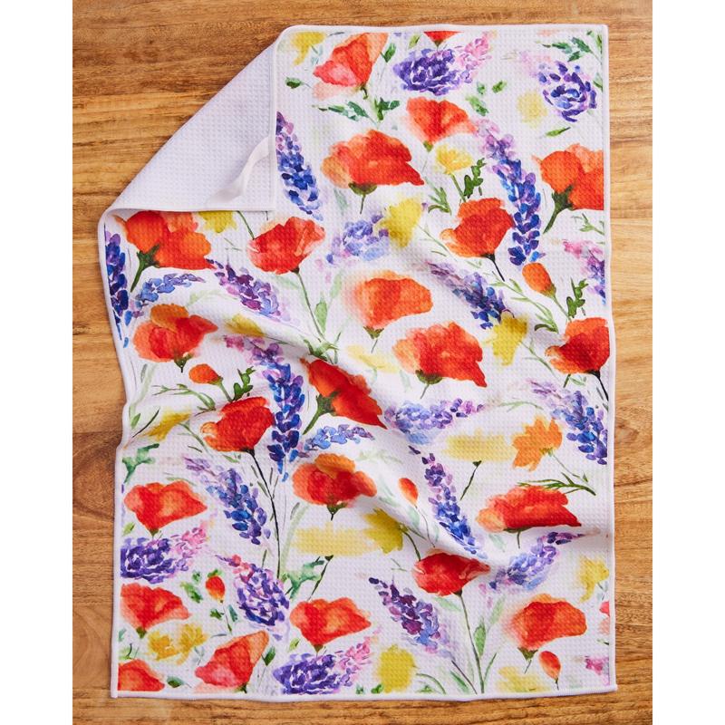 California Wildflowers Kitchen Towel