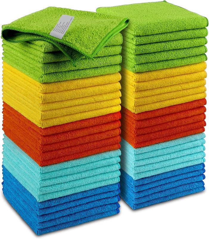 Car Microfiber Cleaning Cloths 50 Pack 12