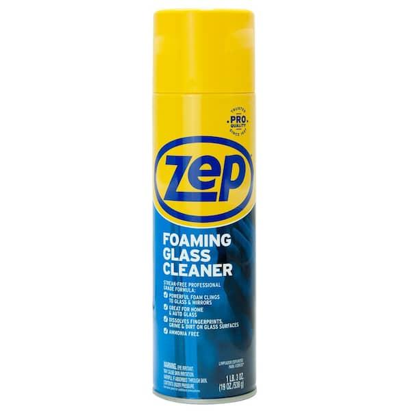 WL01 ZEP ZEP 19 oz. Foaming Glass Cleaner Household Household