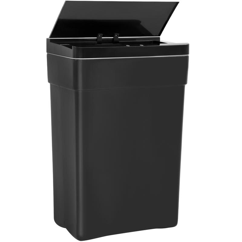 13 Gallon Trash Can Kitchen,Automatic Garbage Can Waste Bin,Contactless Bedroom Bathroom with Lid Large Capacity Trash Bin Home Office 50 Liters