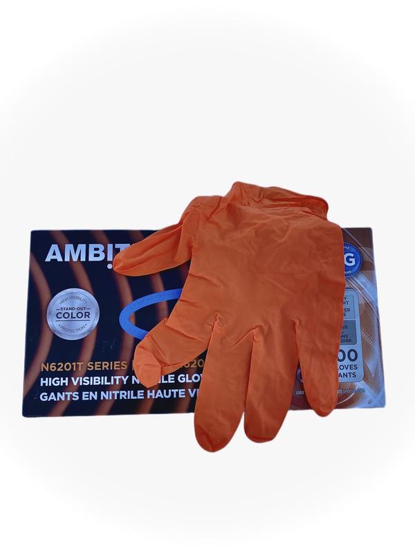 Synguard Basic Nitrile Exam Gloves, black blue powder free, Latex free, Size  S M L XL 100PCS