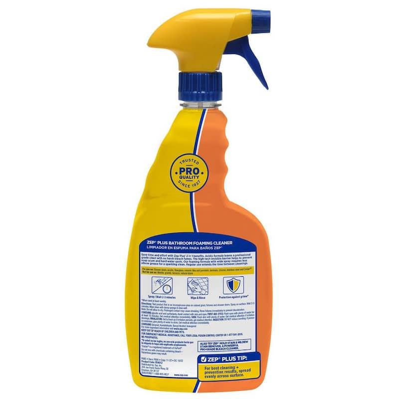 WL01 ZEP ZEP 32 oz. Foaming Bathroom Cleaner Household Household