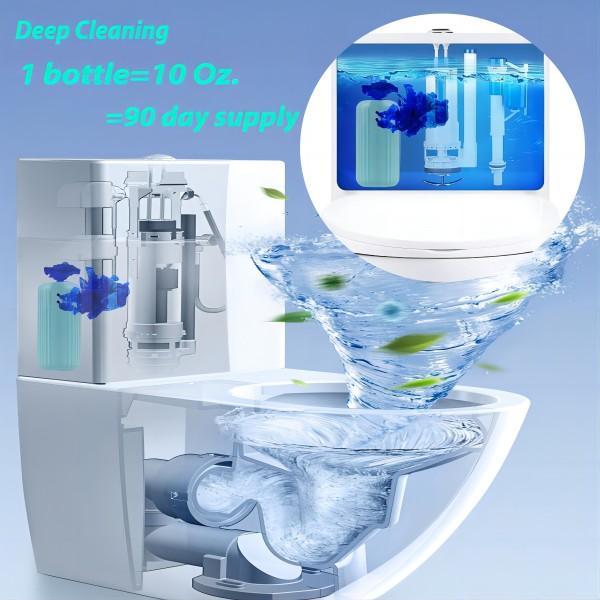 2 PCS Automatic Toilet Bowl Cleaner System Toilet Bowl Cleaners Automatic Slow Dissolve  In Tank Toilet Bowl Cleaner - Automatic Toilet Cleaner - Blue Toilet Bowl Cleaner