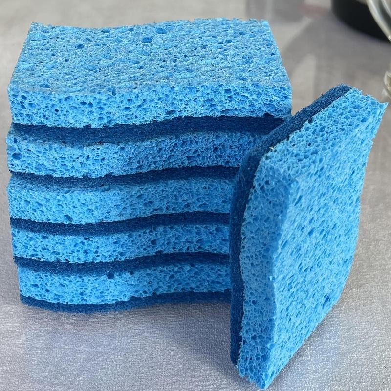 Non-scratch Scrub Sponges, Kitchen Cleaning Sponge, Household Cleaning Sponge, Kitchen Cleaning Tool for Kitchen, Bathroom