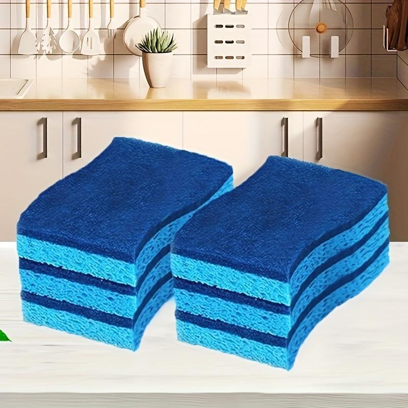 Non-scratch Scrub Sponges, Kitchen Cleaning Sponge, Household Cleaning Sponge, Kitchen Cleaning Tool for Kitchen, Bathroom