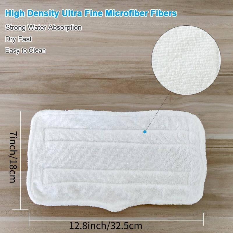 7 pieces of steam mop pad, washable microfiber cleaning steam replacement pad, shark steam, spray mop, S3250S3101 steam mop cloth cover