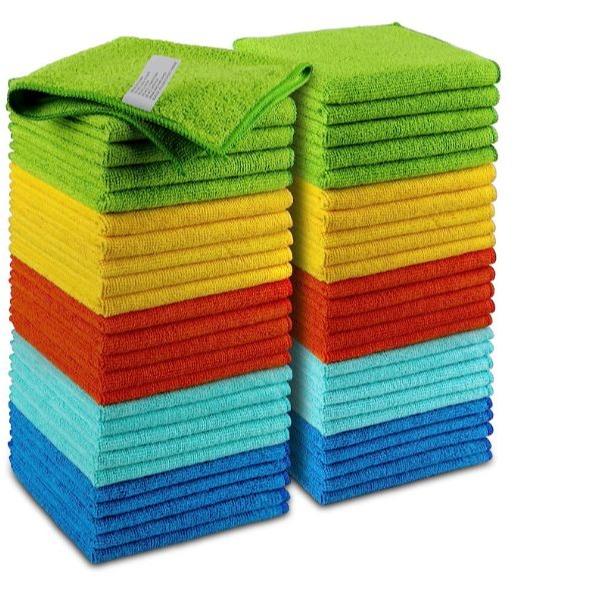 Car Microfiber Cleaning Cloths 50 Pack 12