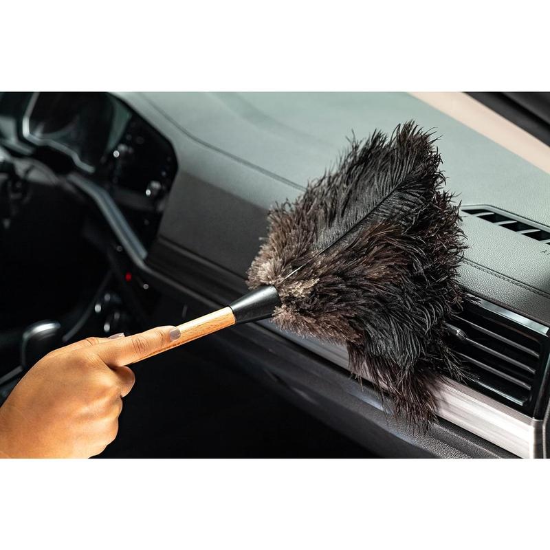 Premium Genuine Ostrich Feather Duster, 14