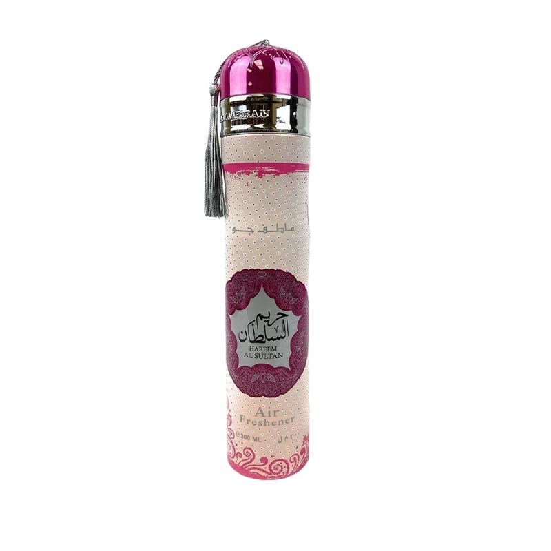 Ard Al Zaafaran | Hareem Al Sultan Air Freshener - 300ML Spray - Red Apples - Dark Chocolate Fragrance Aroma Bottle