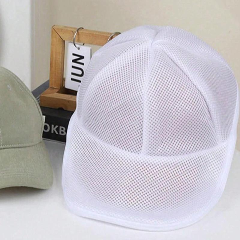 Mesh Laundry Cap, 1 Count Anti-deformation Washing Cap, Reusable Laundry Care Bag for Baseball Cap, Household Laundry Accessories