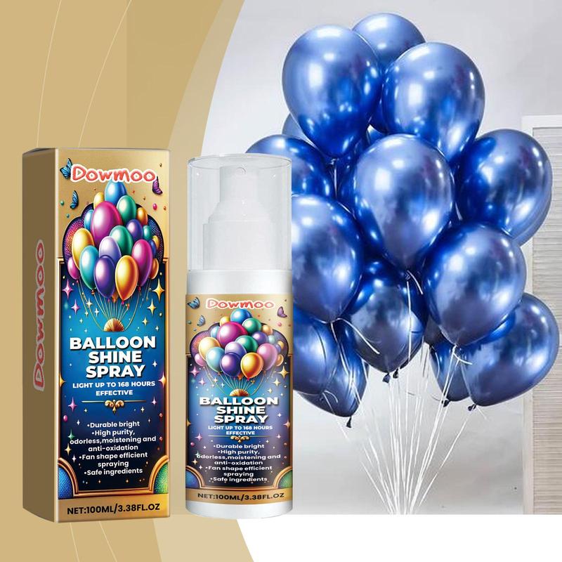 Balloon Accessories - Balloon Shine Spray, 1 Box Balloon Glossy Spray, Balloon Surface Brightening Spray, Party Decoration Supplies for Birthday Wedding Festival