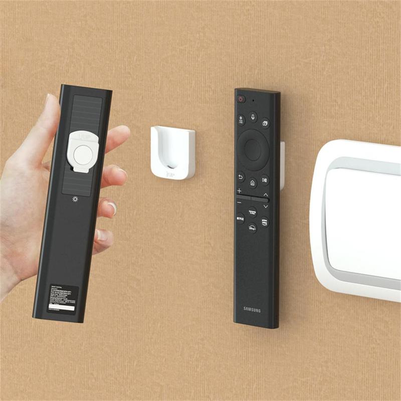 Magnetic Remote Control Holder, Wall Mounted Sticky Hook, Punch Free TV Remote Control Holder for Fan, Air Conditioner, Home Organizer, Summer Gift