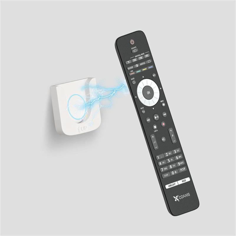 Magnetic Remote Control Holder, Wall Mounted Sticky Hook, Punch Free TV Remote Control Holder for Fan, Air Conditioner, Home Organizer, Summer Gift