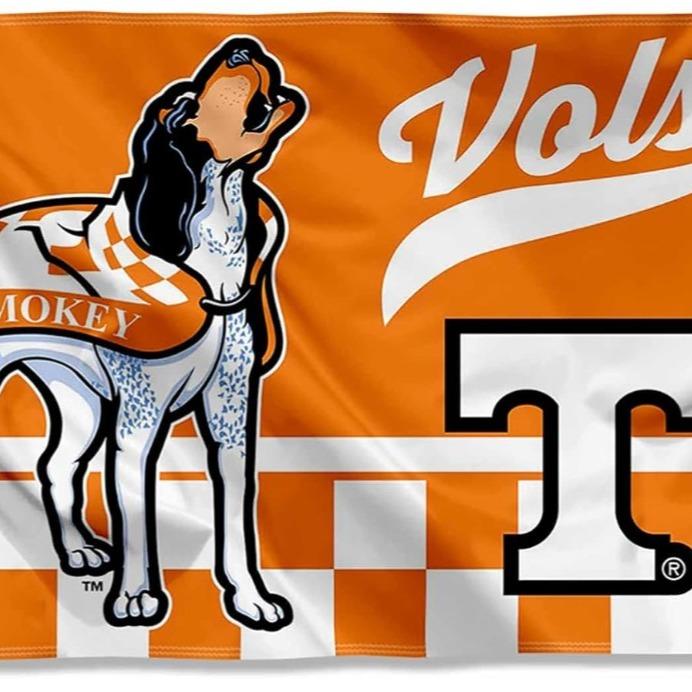 College Flags & Banners Co. Tennessee Volunteers Banner Flag