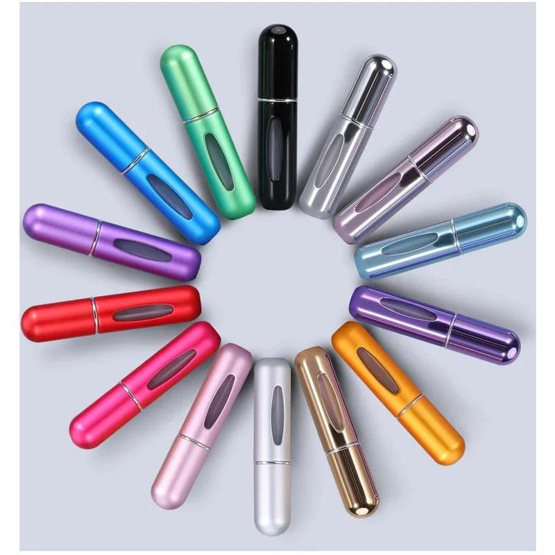 10pcs lot 5ml Mini Refillable Perfume Bottle with Spray Scent Pump Empty Cosmetic Container Atomizer Bottle For Travel Tool