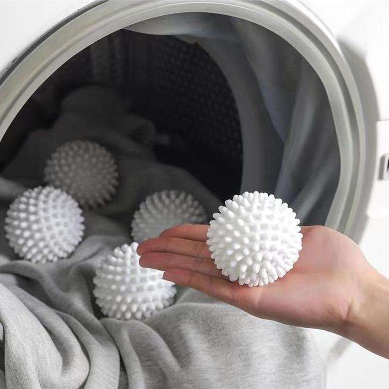 Laundry Ball, 6 Counts set Reusable Laundry Ball, Household Cleaning Supplies, Fabric Softener and Decontamination Laundry Ball, Washing Machine Accessories