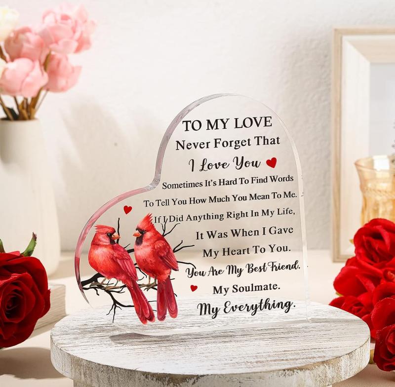 To My Love Gift for Her Romantic Boyfriend Gifts Girlfriend Love Cute Gifts Ideas Anniversary Valentines Birthday Girlfriend Gift for Him Husband Wife Women Men - Romantic