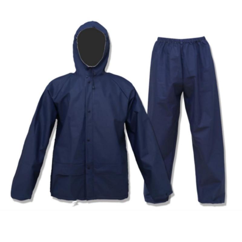 Ultra-Lite Rain Coat with Pants for Men Women Waterproof Rain Suit for Sport(Navy),Suitable for all seasons and outdoor activities, like Disneyland, theme parks, shows, sports, traveling, walking, fishing, hiking, camping, rainy days, water rides and etc