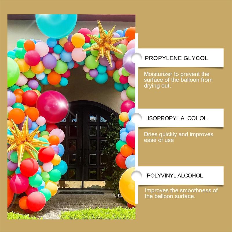 Balloon Accessories - Balloon Shine Spray, 1 Box Balloon Glossy Spray, Balloon Surface Brightening Spray, Party Decoration Supplies for Birthday Wedding Festival